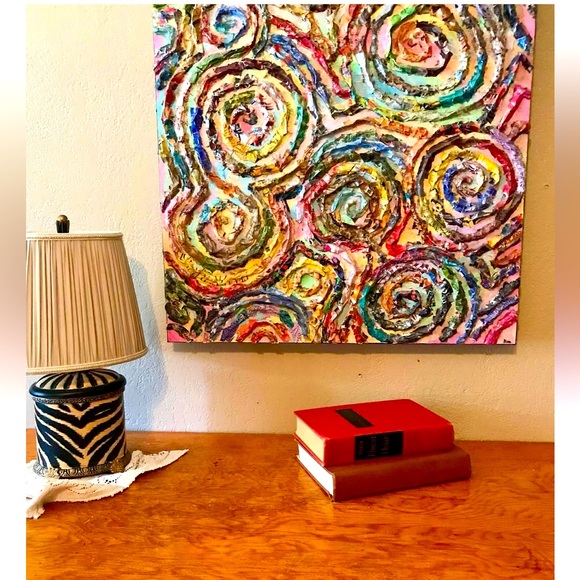 “Happy Trails” Canvas Art - Multicolor